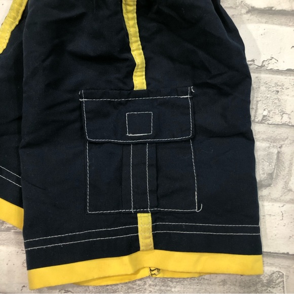 KID CONNECTION | Vintage Construction Outfit Boy’s Hoodie Top Shorts 18M Yellow - Picture 3 of 6